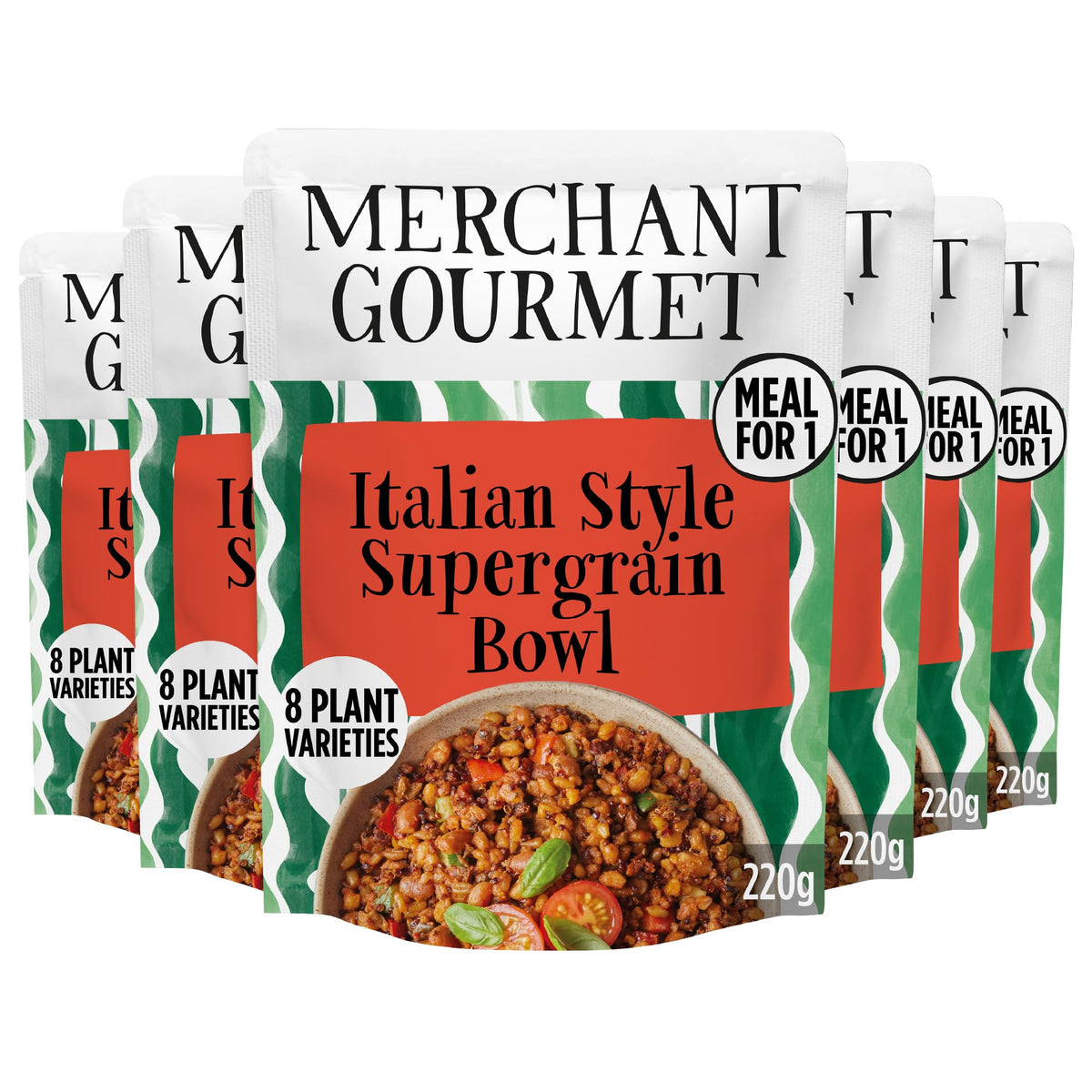 Merchant Gourmet Italian Supergrain Bowl - Ready-to-Eat | 220g | Vegan Friendly