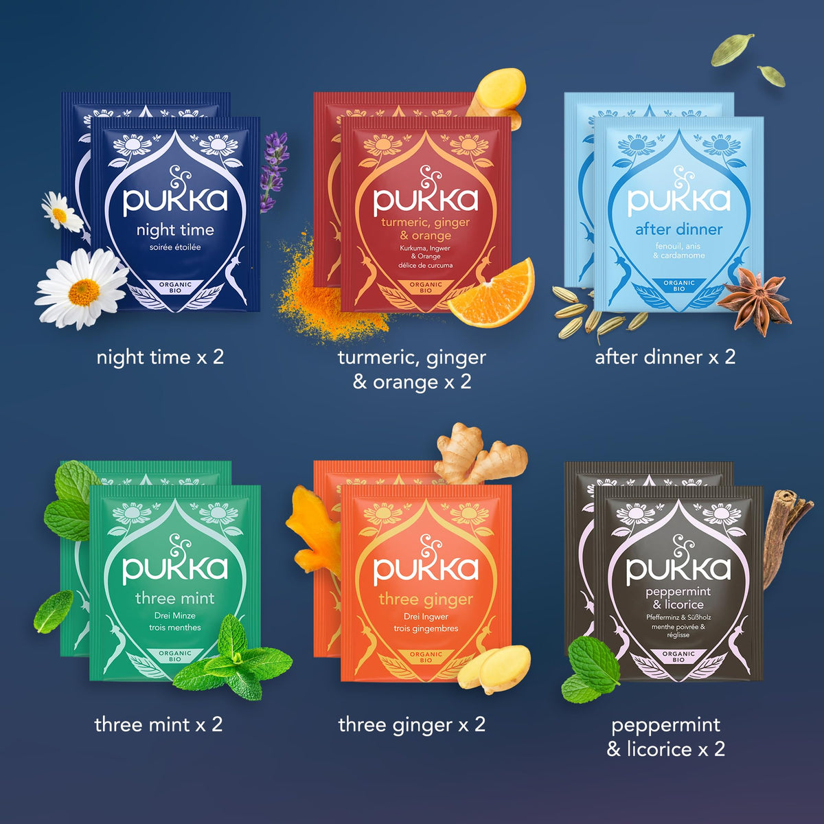 Pukka Herbs Organic Tea Advent Calendar - 24 Days of Herbal Tea 5