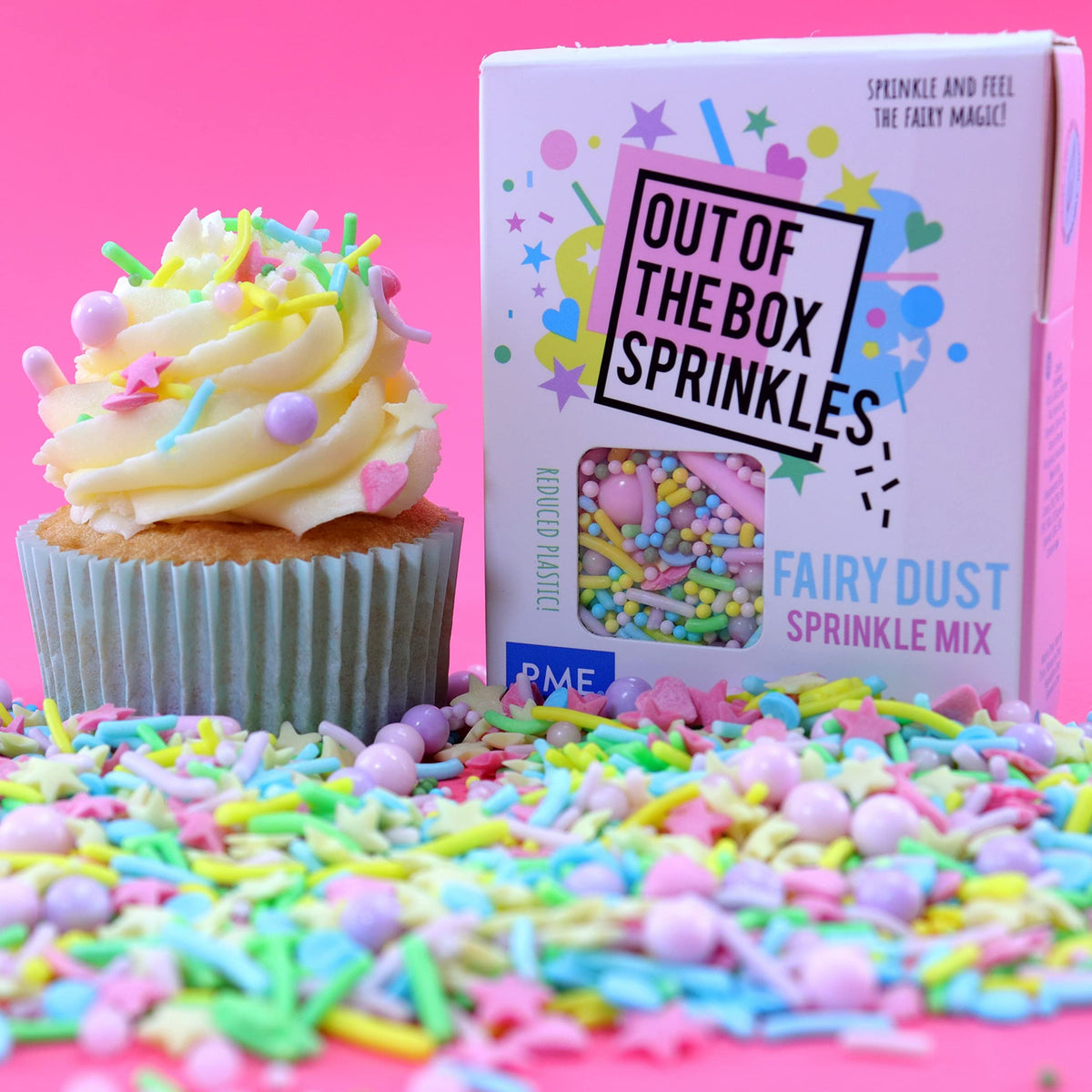PME Out the Box Fairy Dust Sprinkle Mix - 60g 5