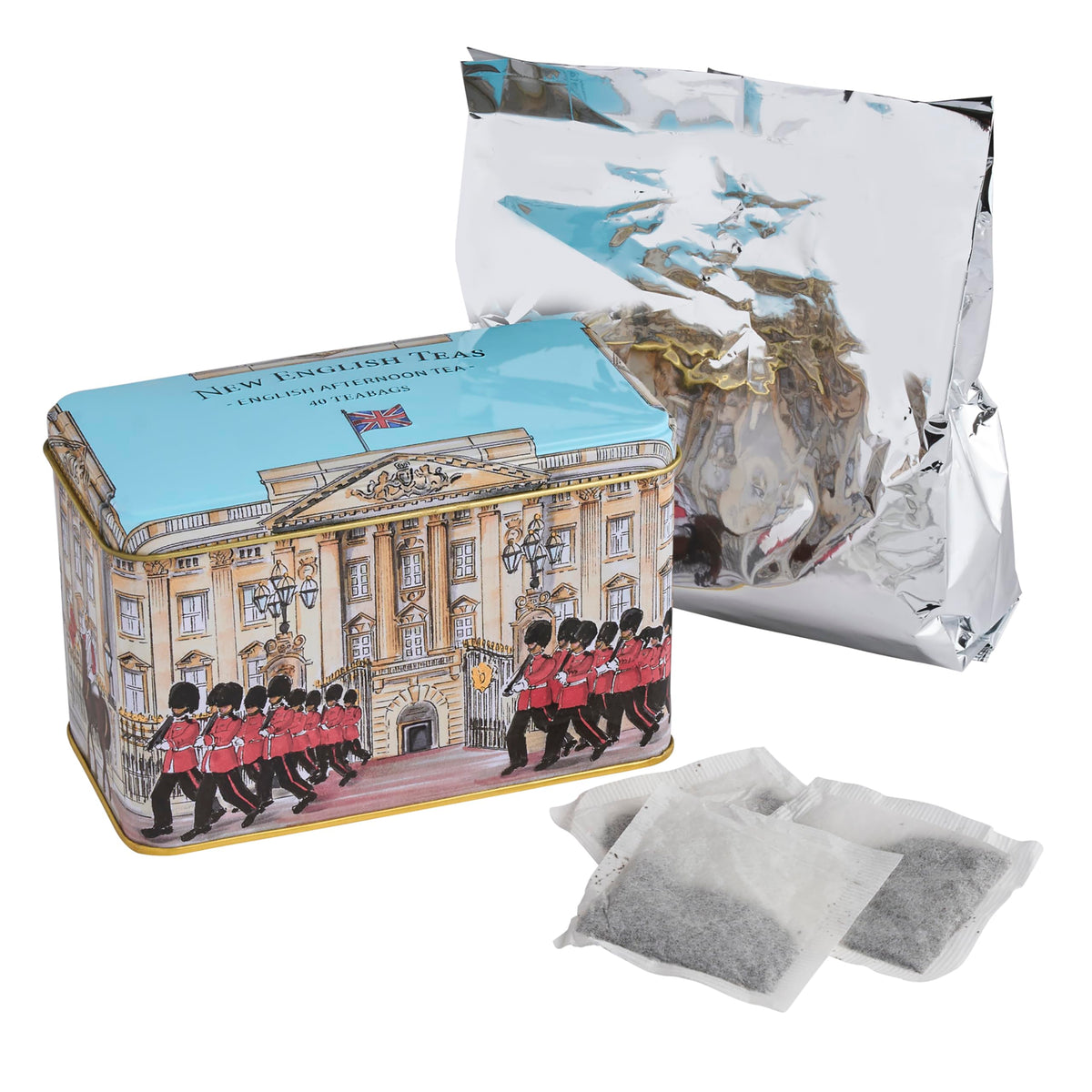 New English Teas Buckingham Palace Tin - English Afternoon Blend, 40 Teabags, 80g 9