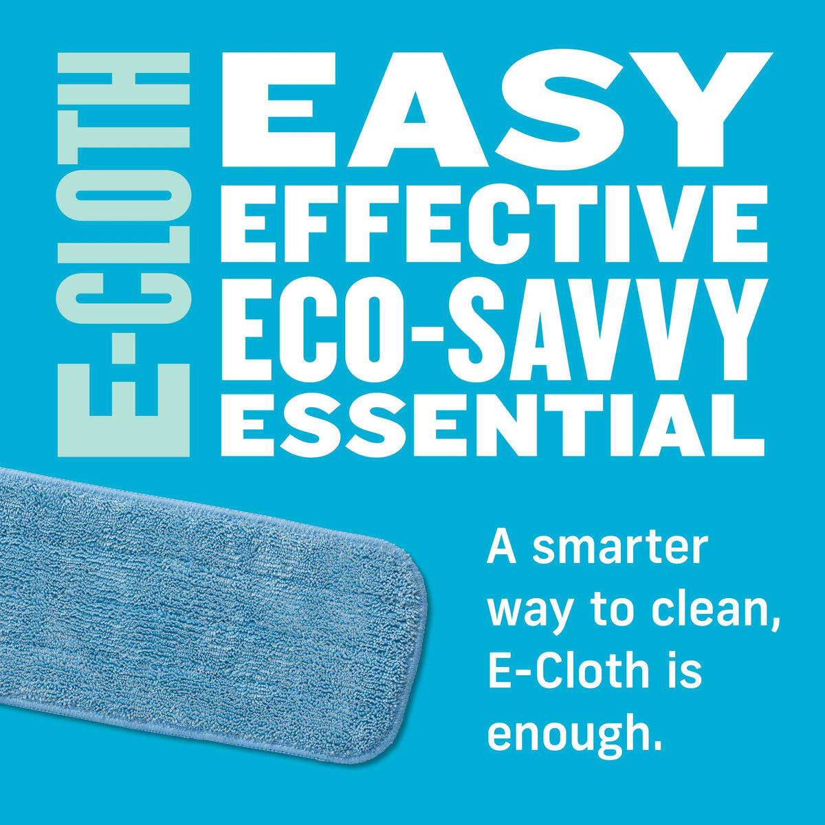 E-Cloth Deep Clean Mop Head - Microfiber, Reusable, Pack of 2 5