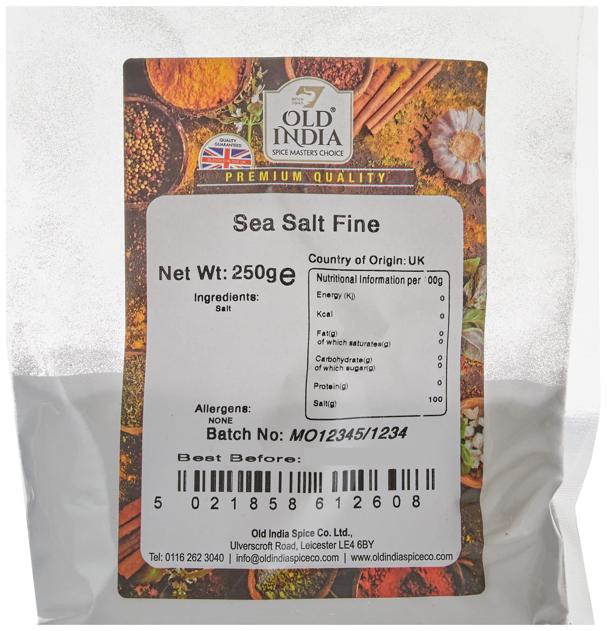 Old India Sea Salt Fine - 100% Natural, Additive-Free | 250g 2