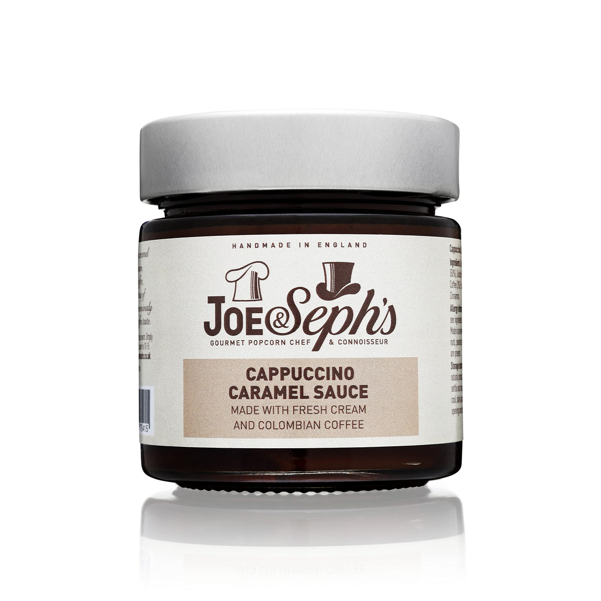 Joe & Seph's Cappuccino Caramel Sauce - Handmade in Great Britain | 230g