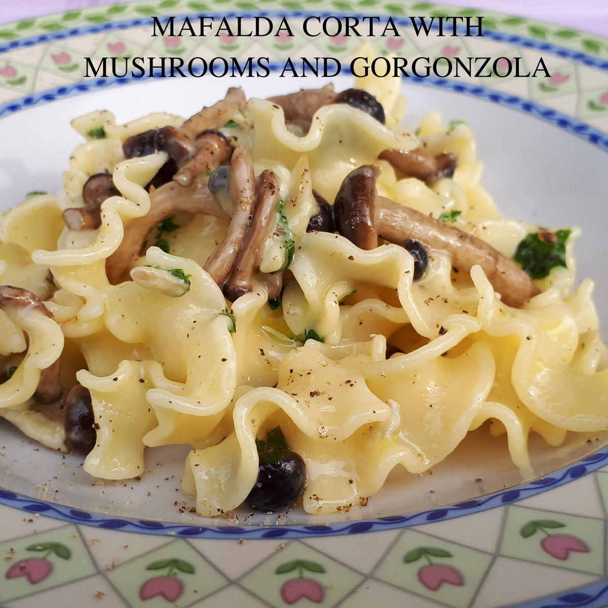 Garofalo Mafalda Corta Pasta - 1kg Pack of 2 | Durum Wheat Semolina | Vegan & Vegetarian