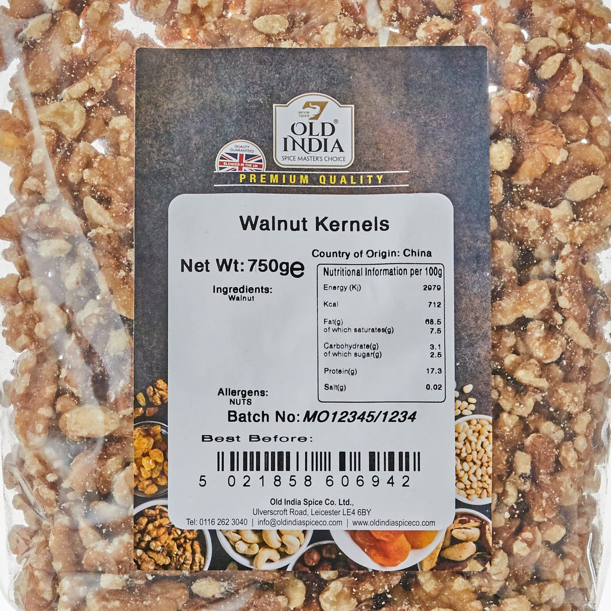 Old India Walnut Kernels - 100% Natural, Additive-Free | 750g 2