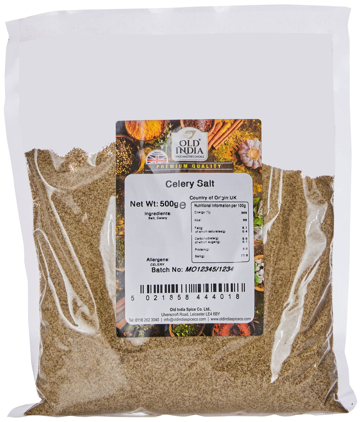 Old India Celery Salt - 100% Natural, Additive-Free | 500g 1