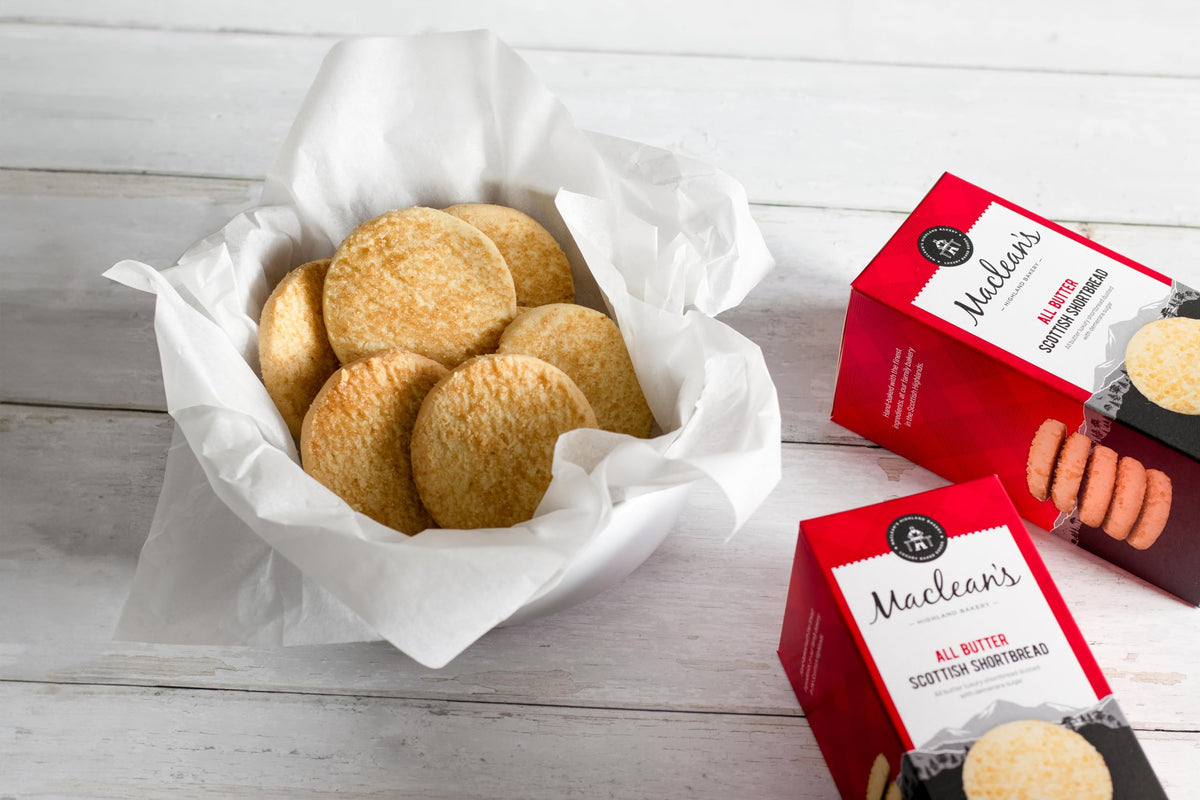 Maclean's Highland Bakery All Butter Scottish Shortbread Collection - 6 x 175g Packs