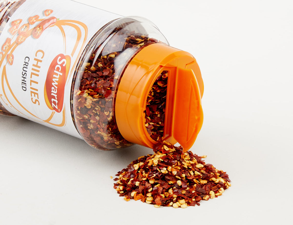 Schwartz Crushed Red Chillies - Fiery Heat for Authentic Flavour | 260g Pack of 2