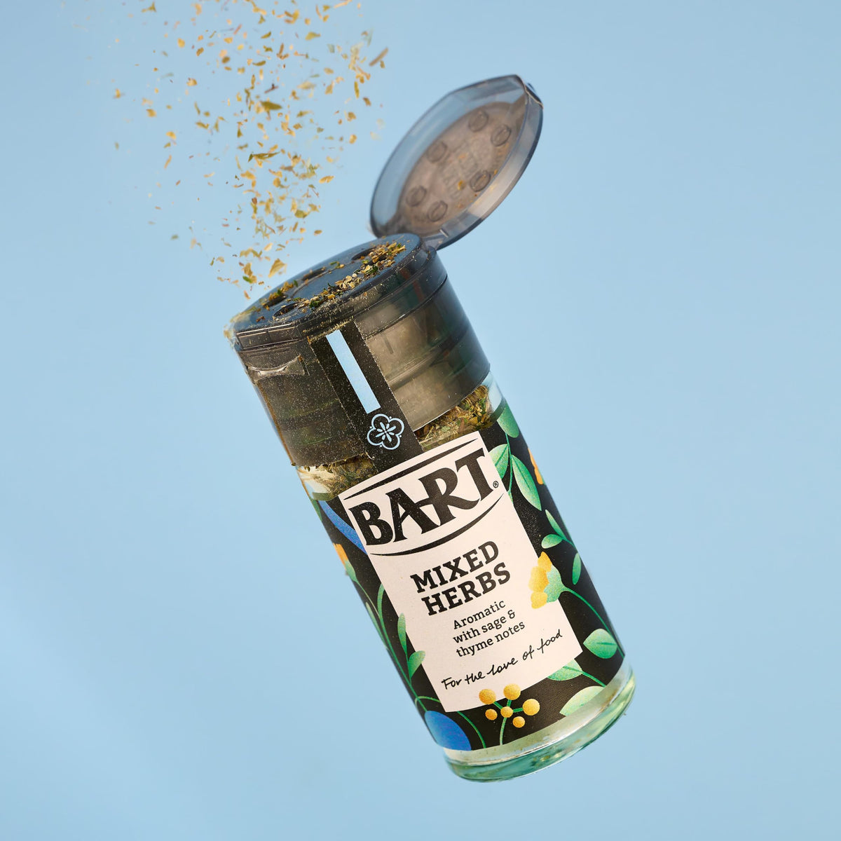 BART Mediterranean Herb & Spice Collection - Thyme, Oregano, Tarragon, Mixed Herbs, Mint, Mediterranean Seasoning (Pack of 6) 4