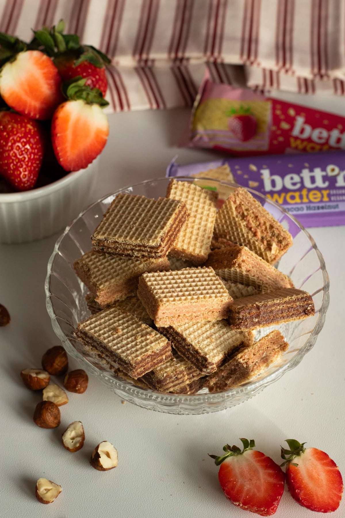 bett'r GUILT FREE Hazelnut Wafers - No Added Sugar | 650 grams 4