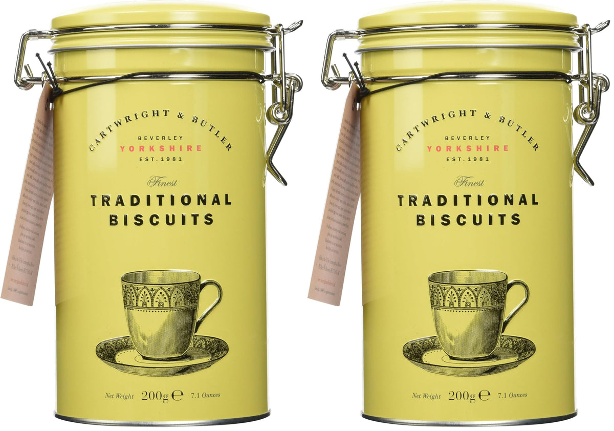 Cartwright & Butler Triple Chocolate Chunk Biscuits - 200g (Pack of 2) | Handmade | Traditional English Flavour