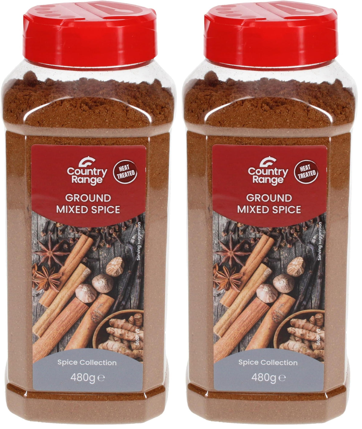 Country Range Ground Mixed Spice - Warm Aromatic Blend for Baking | 960g (Pack of 2)