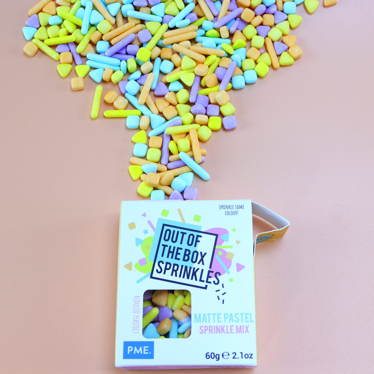 PME Out the Box Sprinkles Mix - Matte Pastel, 60g 4