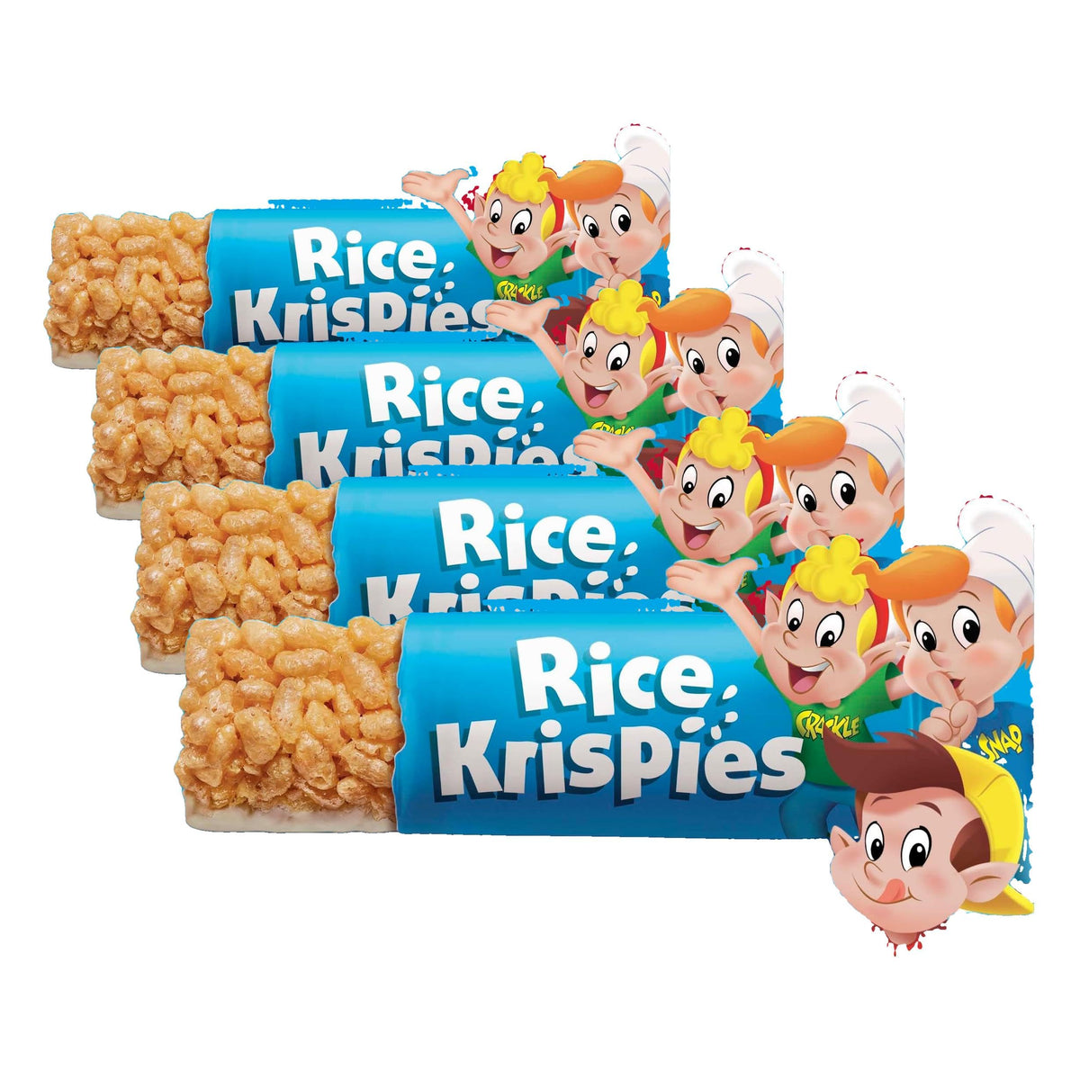 Kellogg's Rice Krispies Breakfast Cereal Bars - 5.1g Protein | Vegetarian | Halal