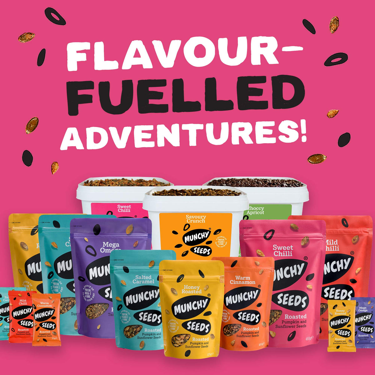 Munchy Seeds Toasted Tamari Savoury Sprinkles - Pack of 2, 125g Each 6