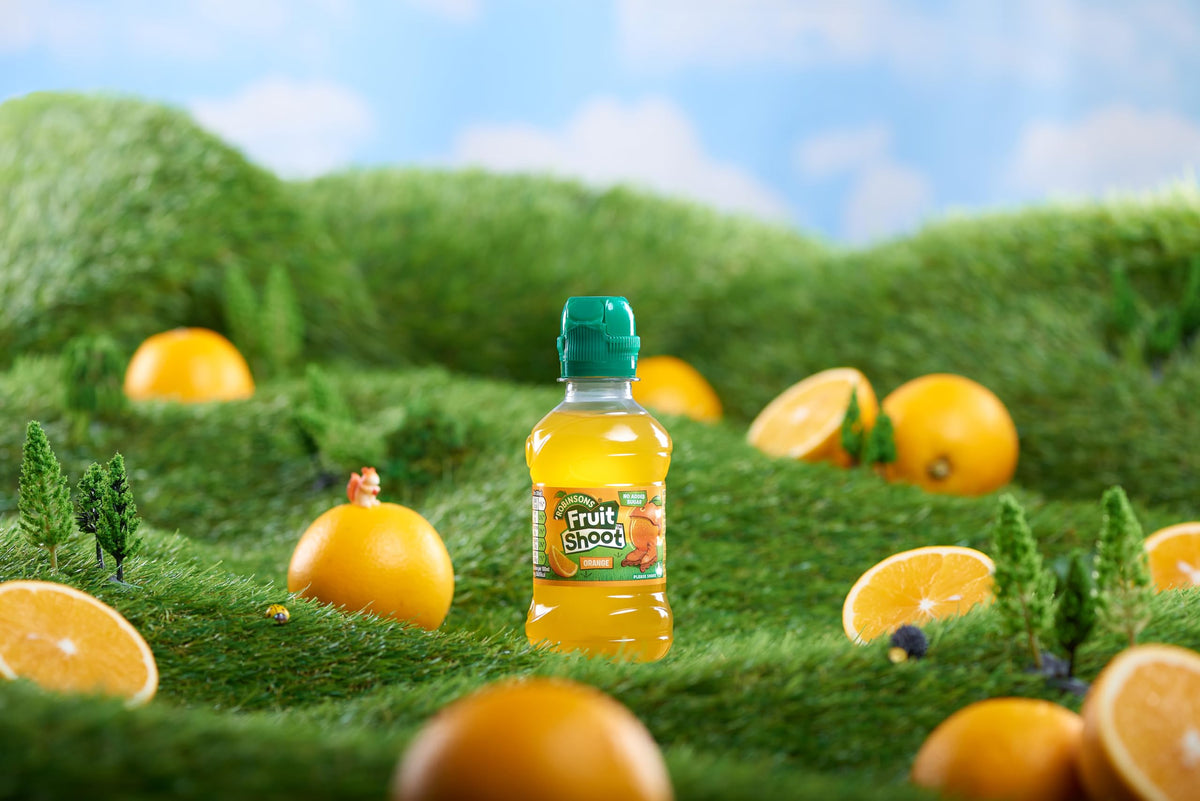 FRUIT SHOOT Orange Fruit Juice - Low Calorie, No Added Sugar, Vitamins 9