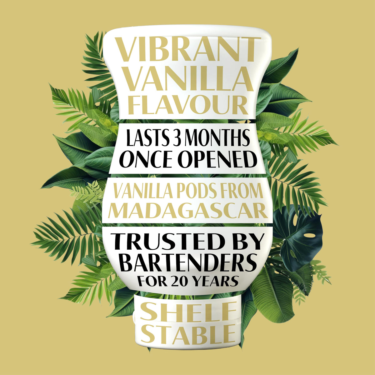 Reàl Madagascar Vanilla Infused Syrup - Gluten Free, Vegan | 500ml 3