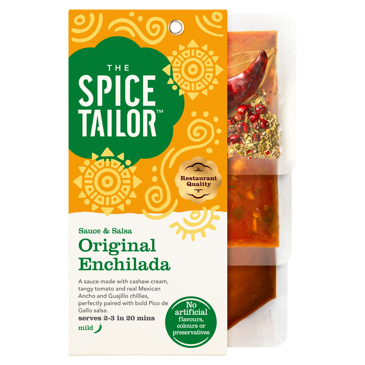 The Spice Tailor Mexican Enchilada Sauce & Salsa Meal Kit - 5 Pack
