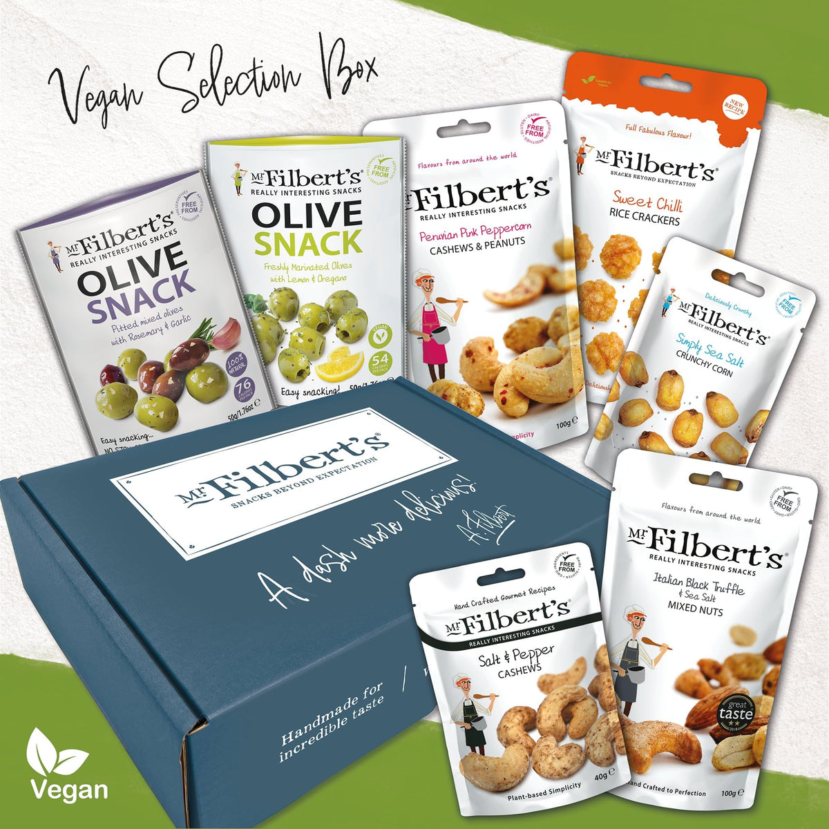 Mr Filbert's Vegan Snack Selection Box - 420g