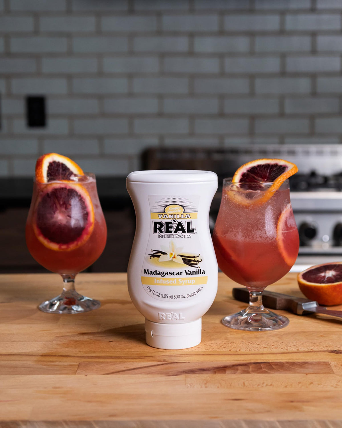 Reàl Madagascar Vanilla Infused Syrup - Gluten Free, Vegan | 500ml 8