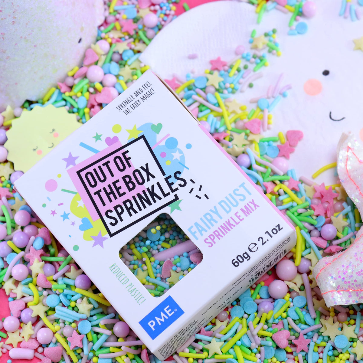 PME Out the Box Fairy Dust Sprinkle Mix - 60g 3