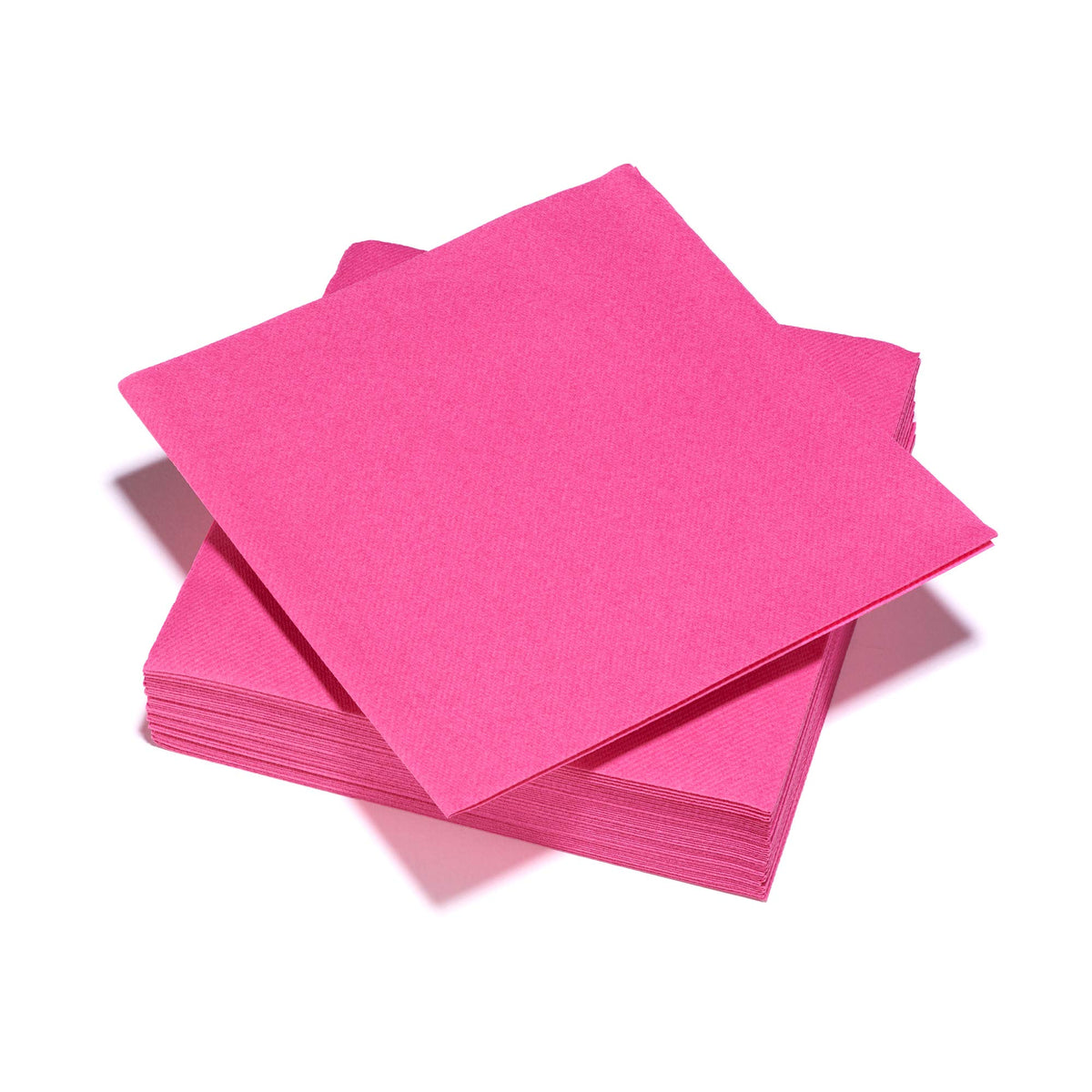 Le Nappage Airlaid Napkins - Fuchsia Pink, 40x40 cm, Pack of 25