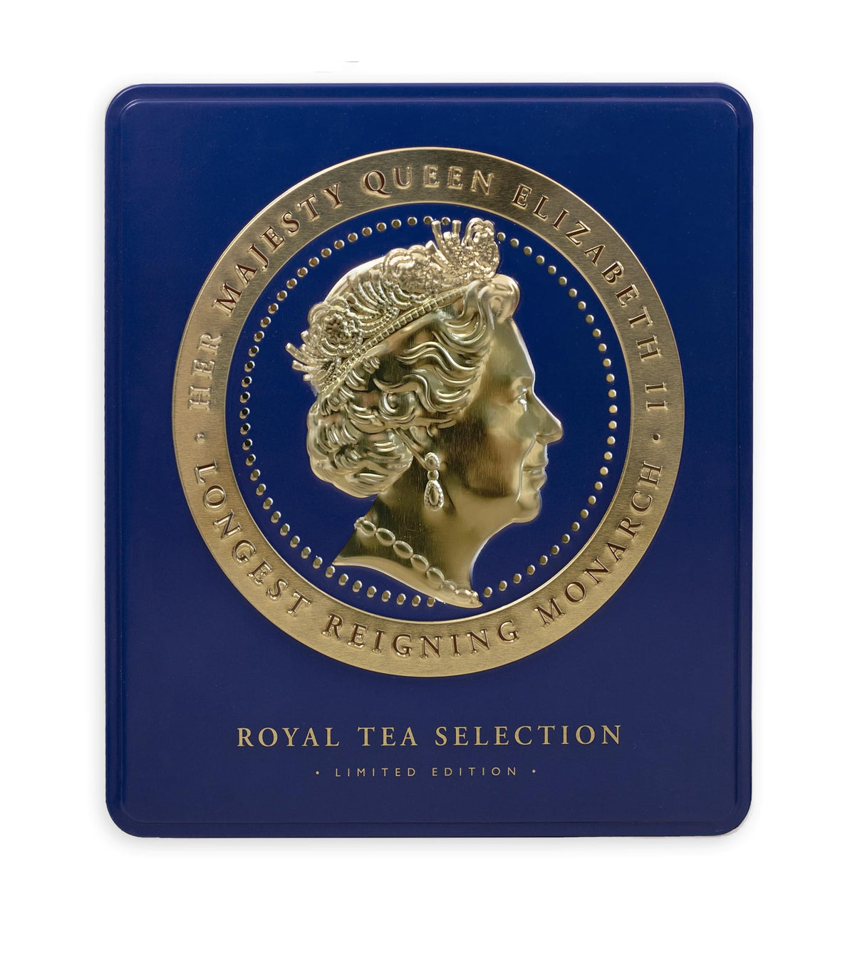 Ahmad Tea Royal Tea Selection Cameo Caddy - 32 Teabags | English Breakfast, Earl Grey, Peach & Passion Fruit, Green Tea Pure