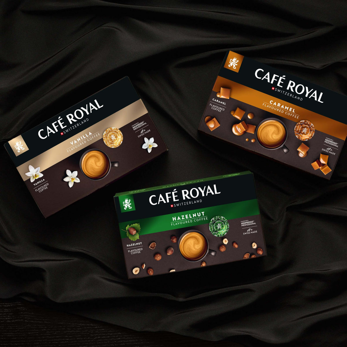 Café Royal Vanilla Coffee Pads - 50 Count | Nespresso® Professional Compatible | Medium Roast 6
