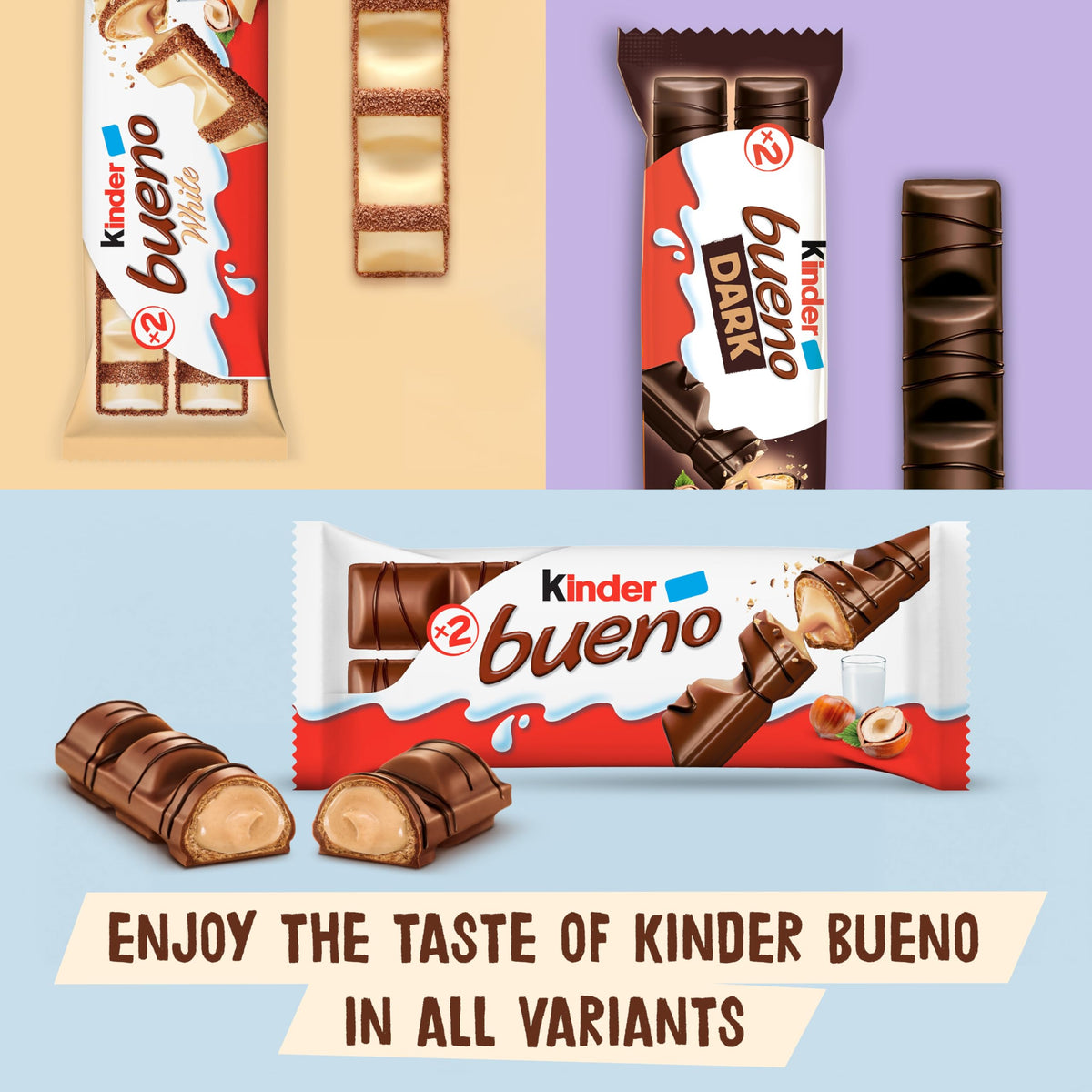 Kinder Bueno Dark Chocolate Bars - Pack of 6 Bars 3