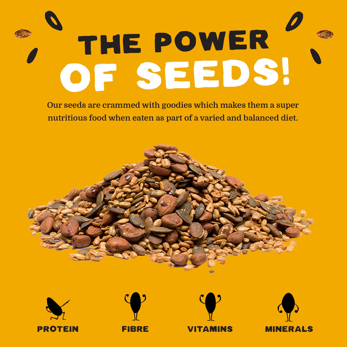 Munchy Seeds Toasted Tamari Savoury Sprinkles - Pack of 2, 125g Each 5