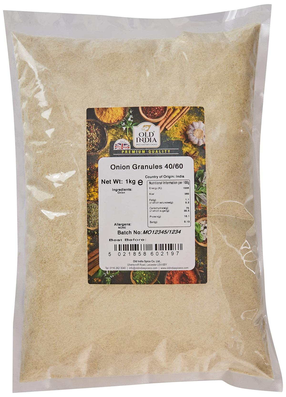 Old India Onion Powder - 1kg