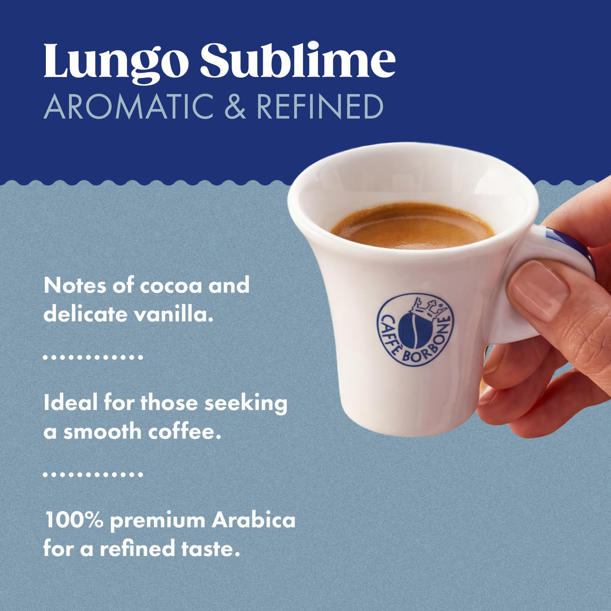Caffè Borbone Lungo Sublime Coffee Capsules - 90 Count, 100% Arabica, Nespresso Compatible 4
