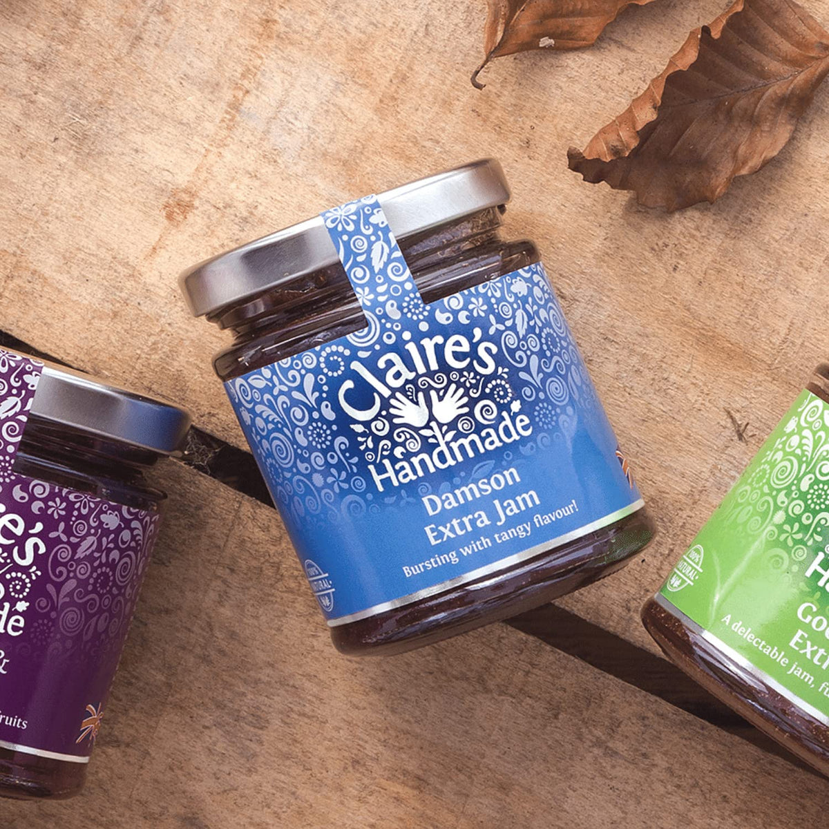 Claire's Handmade Damson Extra Jam - 227g (Pack of 2) | Gluten-Free | Suitable for Vegans 4