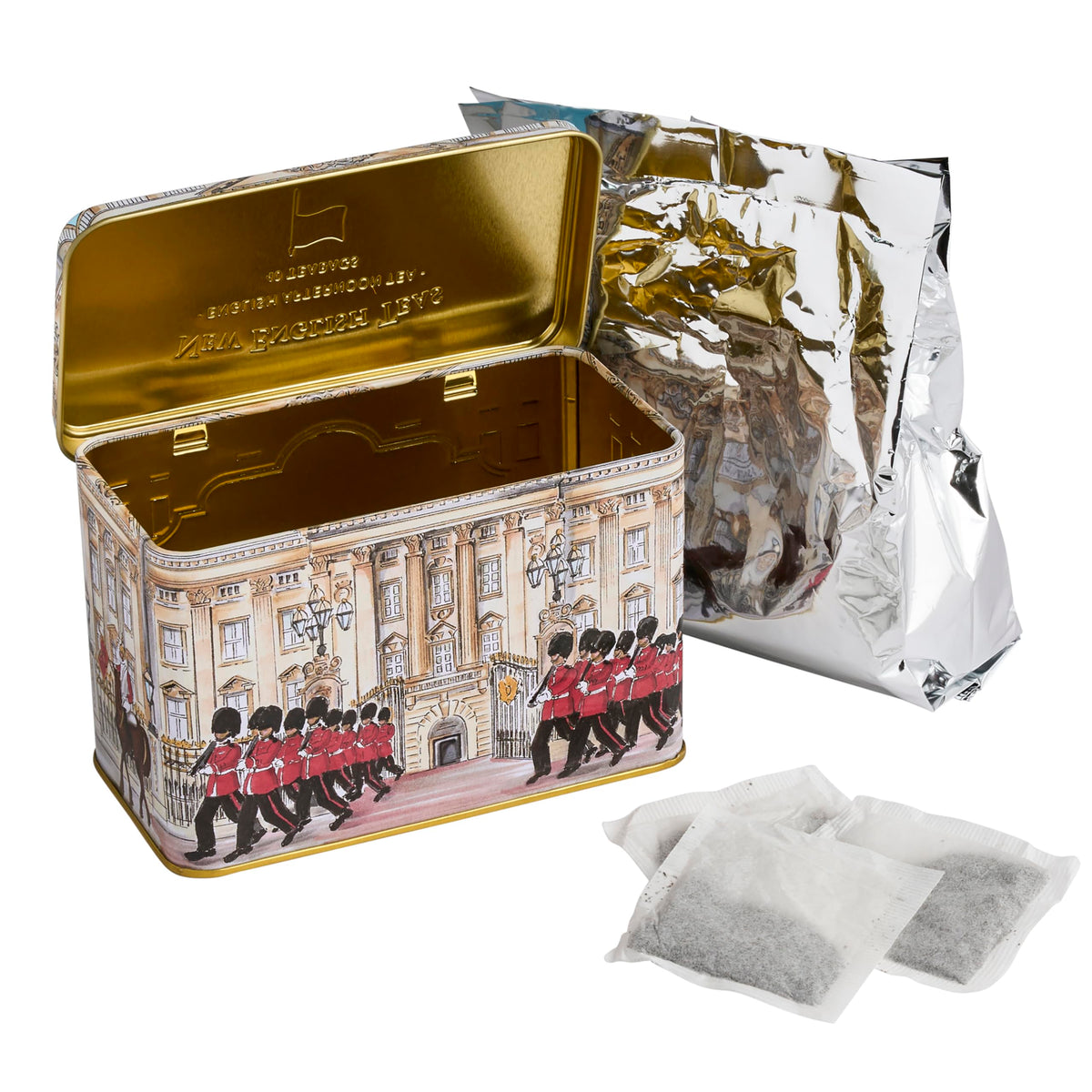 New English Teas Buckingham Palace Tin - English Afternoon Blend, 40 Teabags, 80g 7