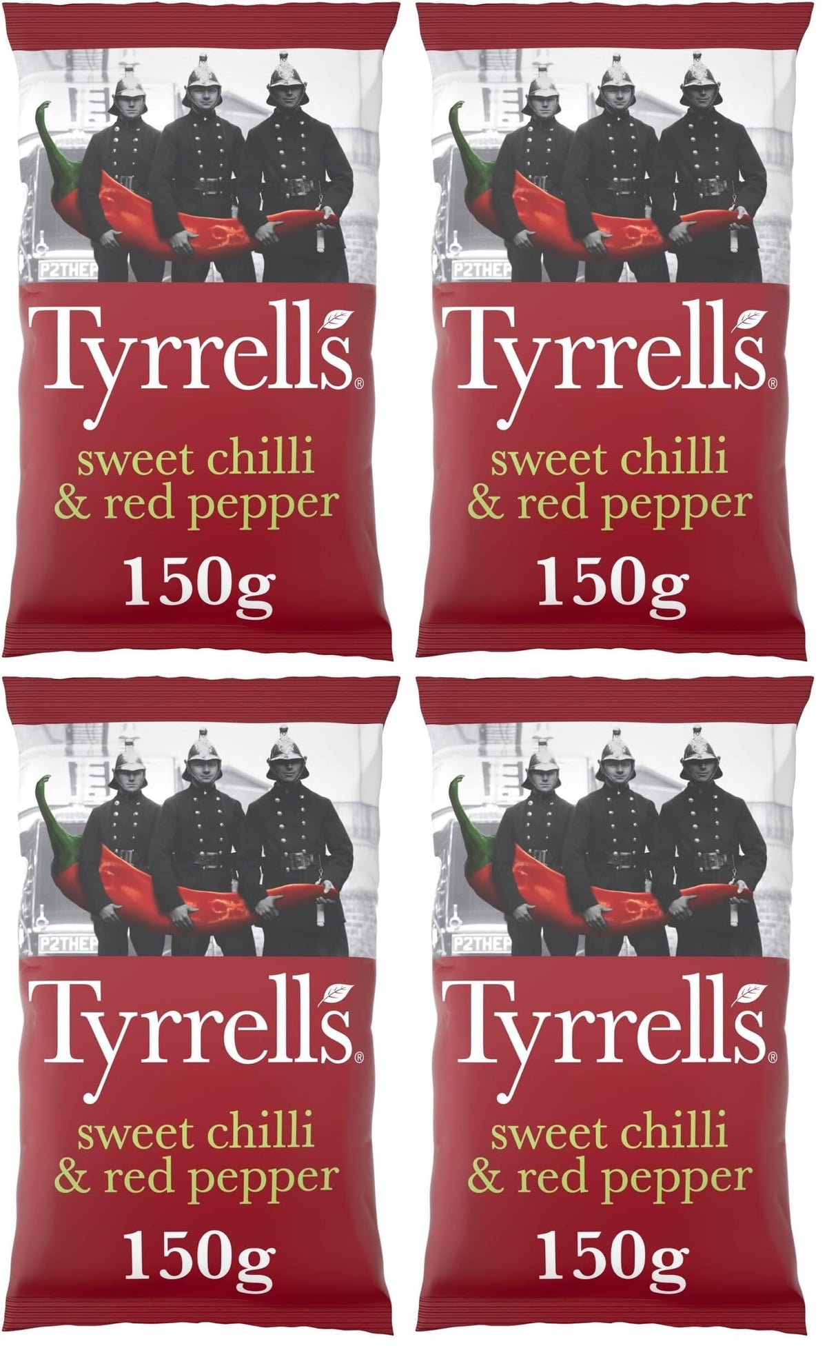 Tyrrells Sweet Chilli & Red Pepper Crisps - 150g Bag 1