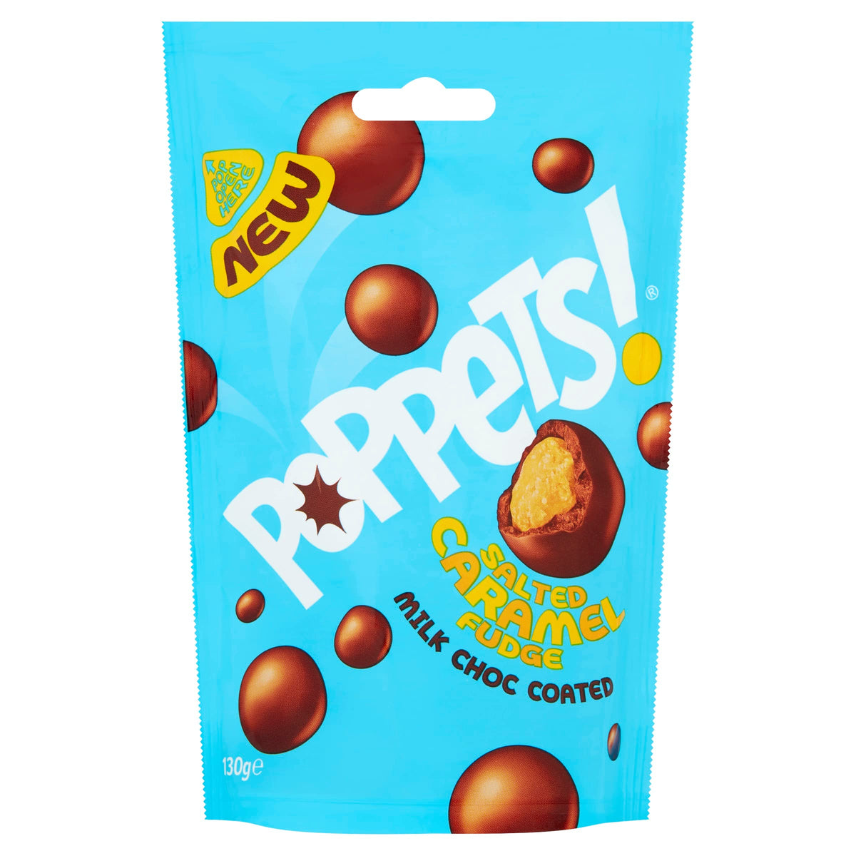 Poppets Salt Caramel Pouch - 9 Pack