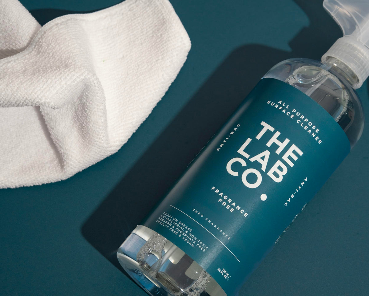 The Lab Co. Antibacterial All-Purpose Cleaner - 750ml | Fragrance-Free | Plant-Derived Ingredients 7