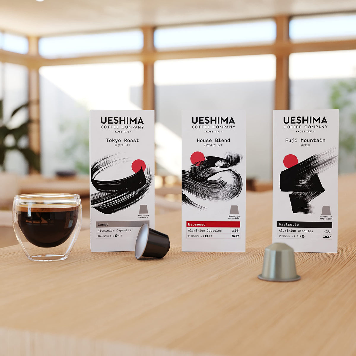 Ueshima Coffee Company Tokyo Roast Coffee Capsules - Medium Roast, Citrus & Milk Chocolate Flavors | Pack of 12 (120 Cups) 2