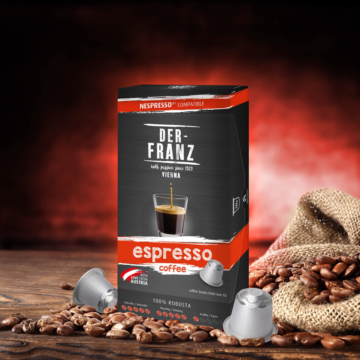 Der-Franz Nespresso Compatible Coffee Capsules - Espresso Flavor, 10 Count 4