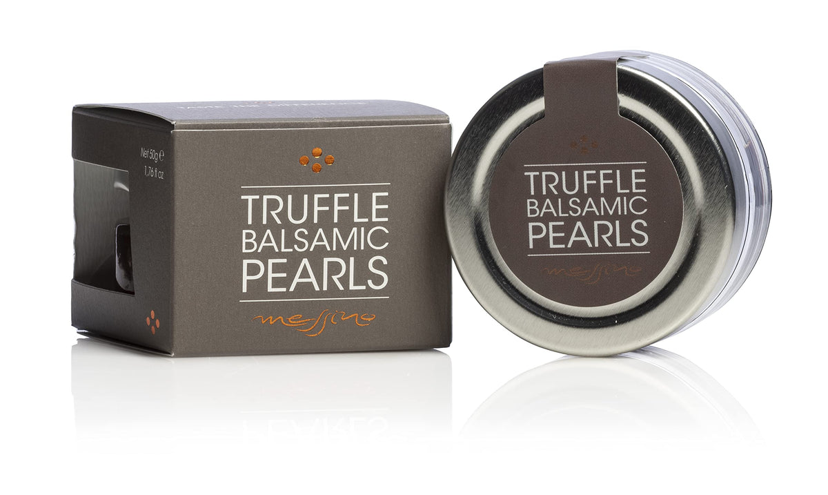 Messino Truffle Balsamic Pearls - 50ml | Aged Greek Balsamic Vinegar with Truffle 4