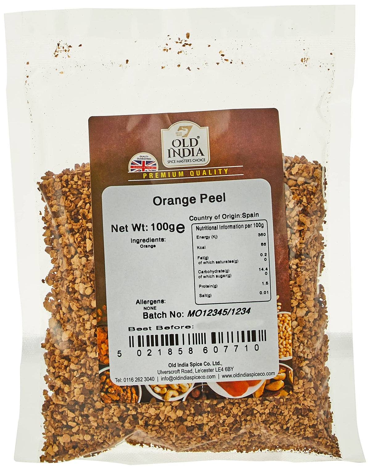 Old India Orange Peel Seasoning - 100g 1