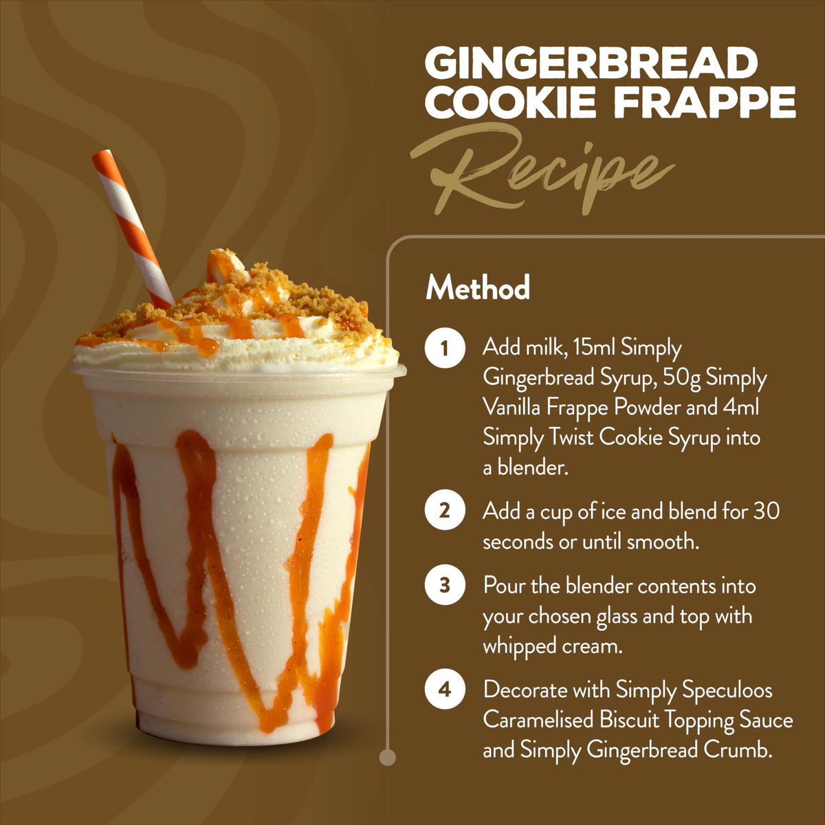 Simply Cookie Flavour Coffee Syrup - 485ml 5