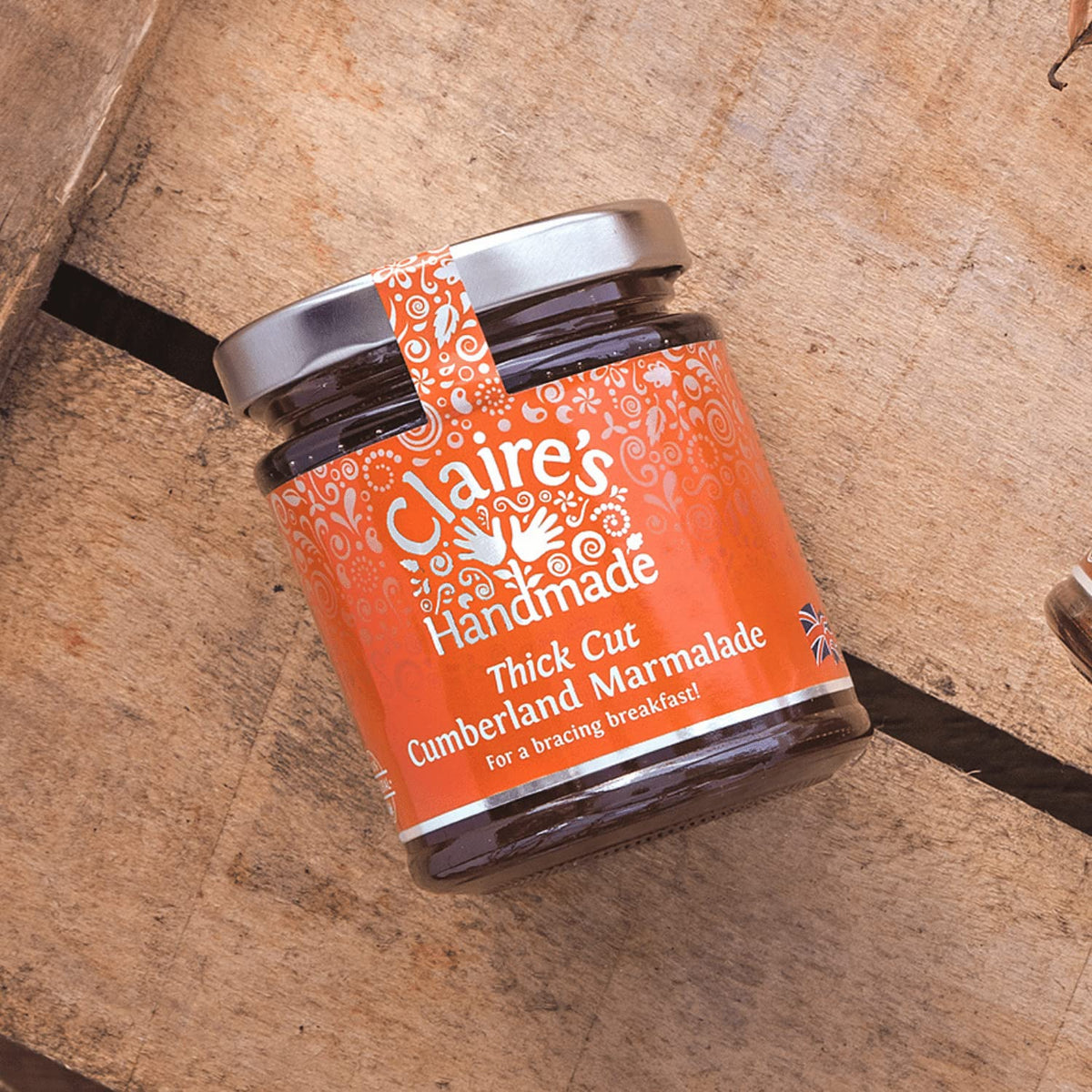 Claire's Handmade Thick Cut Cumberland Marmalade - 227g (Pack of 2)