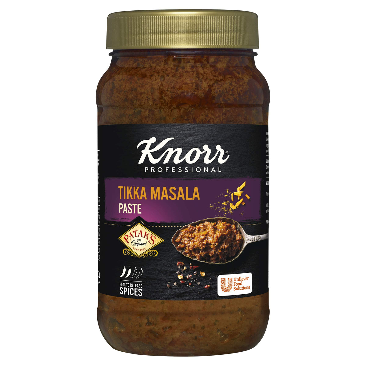 Knorr Tikka Masala Curry Sauce Paste - Gluten Free, Vegan, Vegetarian - 1.1kg