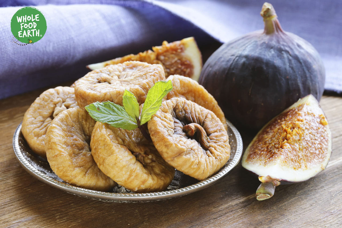Wholefood Earth Organic Dried Figs - 250g | Raw | Sundried | Non-GMO 3