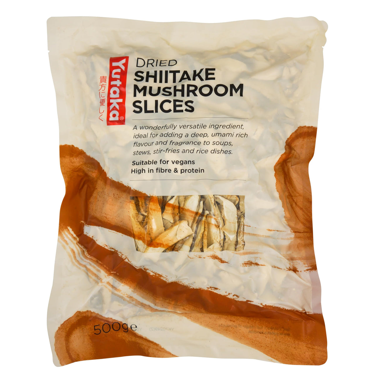 Yutaka Sliced Dried Winter Shiitake Mushrooms - Rich Umami Flavor | 500g