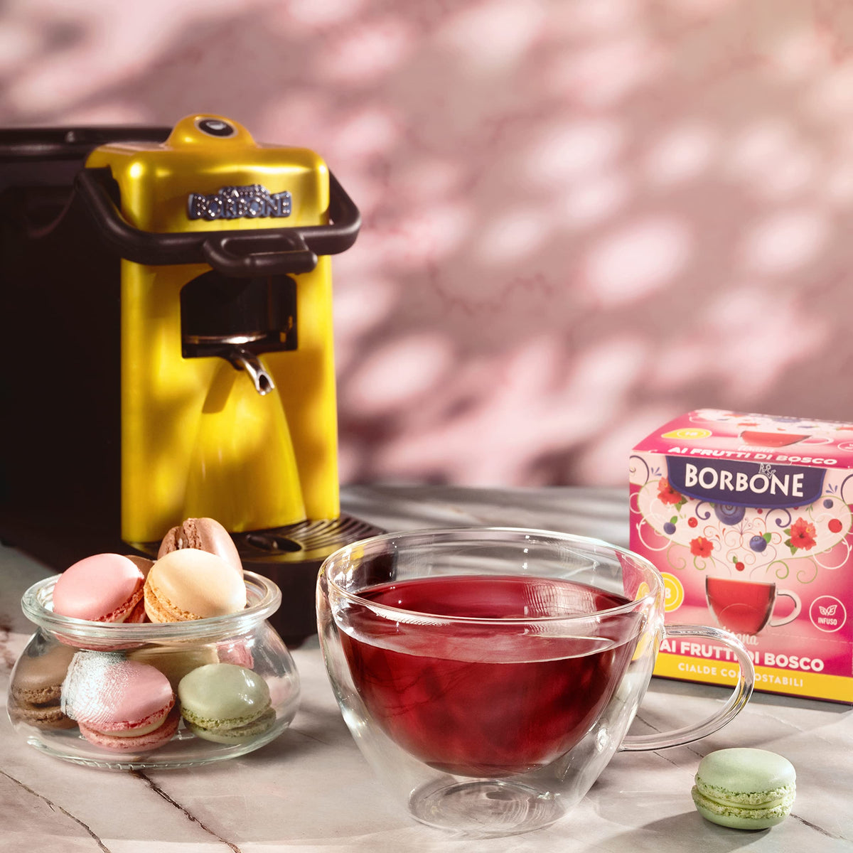 Caffè Borbone Mixed Berries Infusion - 72 Pods | ESE System Compatible | Decaf Fruit Tea 3