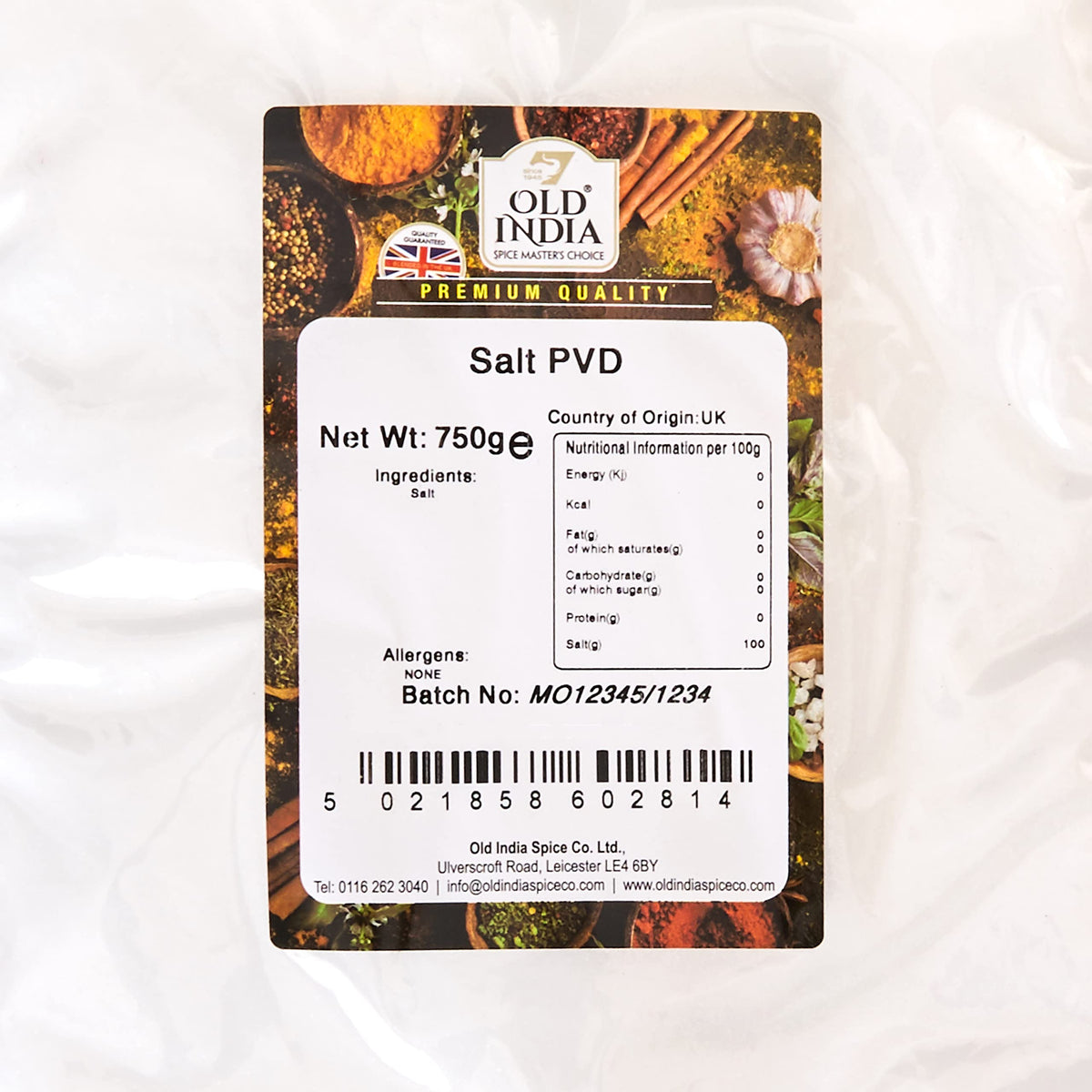 Old India Salt - Natural Seasoning Powder | 750g 2