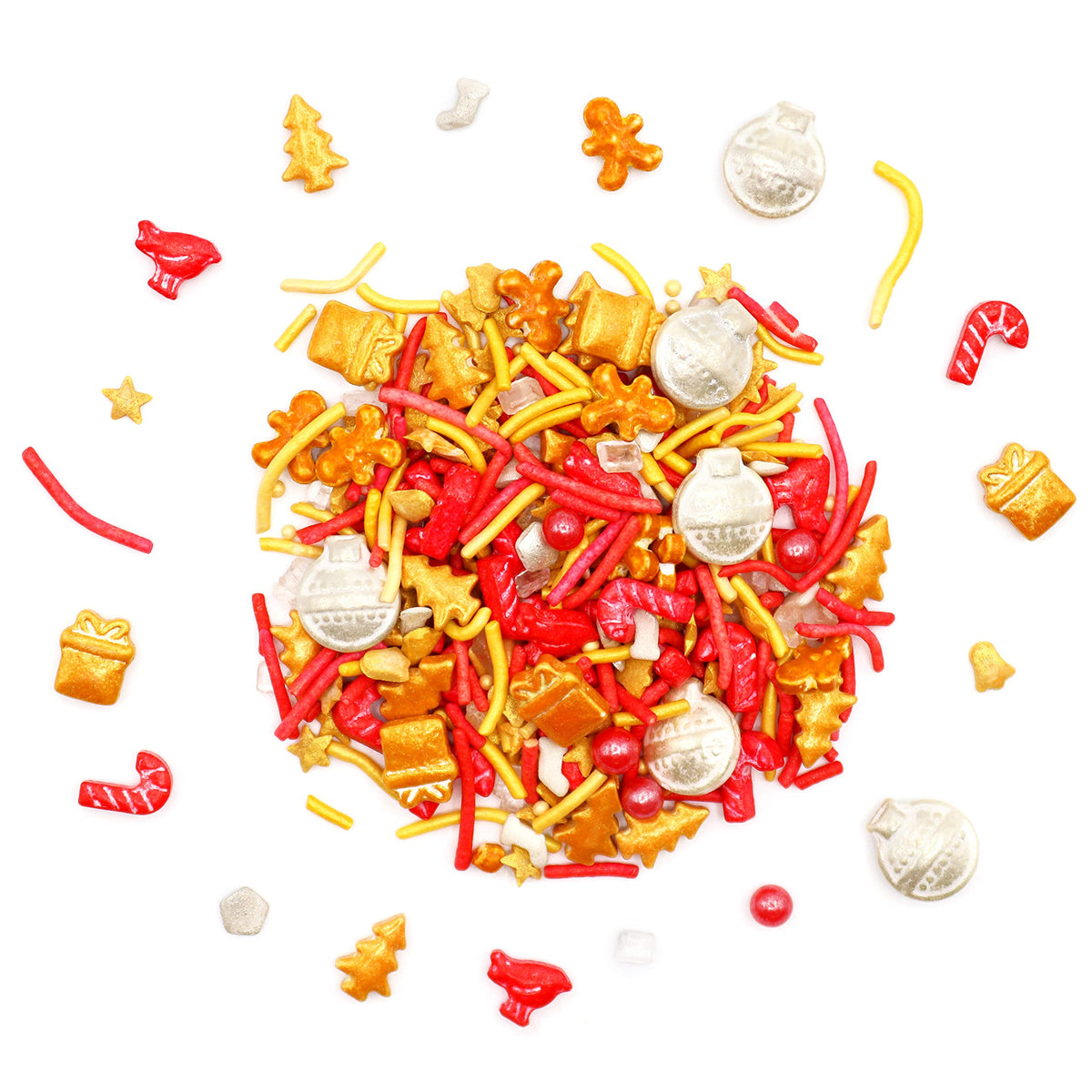 PME Out the Box Sprinkle Mix - Christmas Themed Decorations | 60g 3