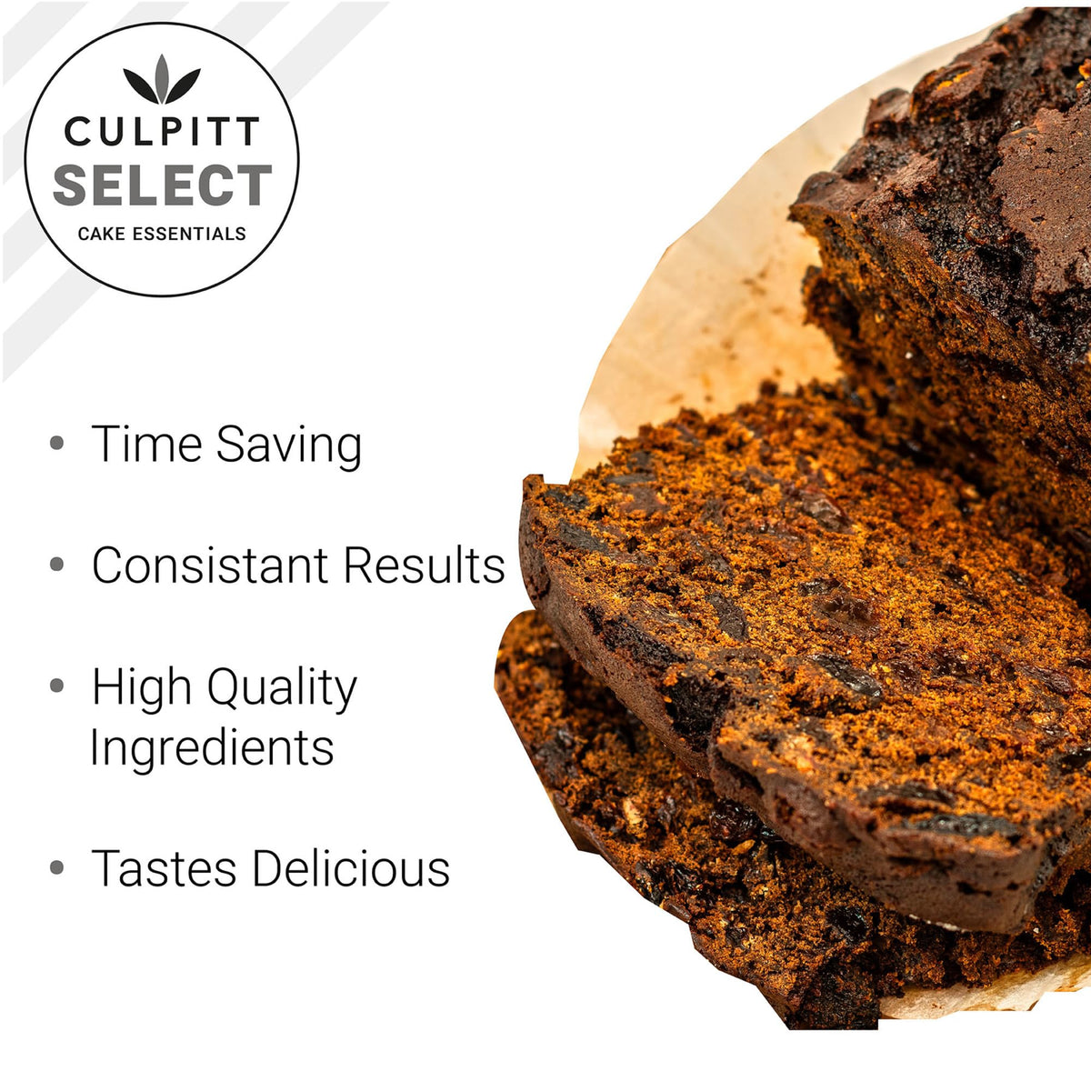 Culpitt Select Luxury Fruit Cake Mix - 1kg | Bakes 1 x 8' Cake | Made in UK
